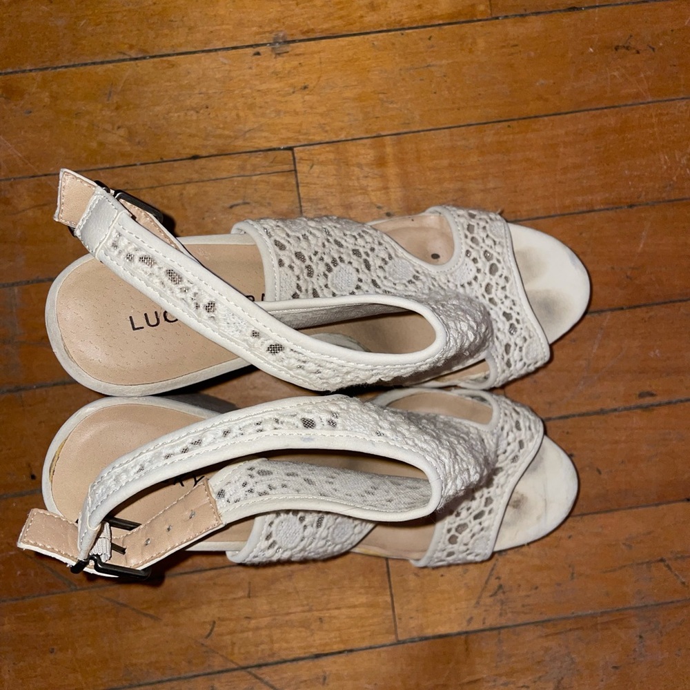 Lucky Brand Wedge, worn only a few times.